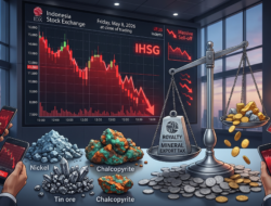 Rencana Kenaikan Royalti Minerba Tekan IHSG, Saham Sektor Tambang Berguguran