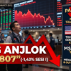 IHSG Ditutup Turun 0,68 Persen ke 6.858,90, Transaksi Jumbo Saham PANI dan BREN Warnai Kepanikan Pasar