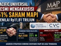 Pacific Universal Resmi Mengakuisisi 51 Persen Saham MAPI Senilai Rp11,81 Triliun